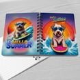 thumbnail image 4 of Retro Surfing Soft Coated Wheaten Terrier in Cool Sunglasses Hello Summer Waves Spiral Bound Journal Wheatie Dog Lover 5x7in Spiral Notebook - 10001, 4 of 5