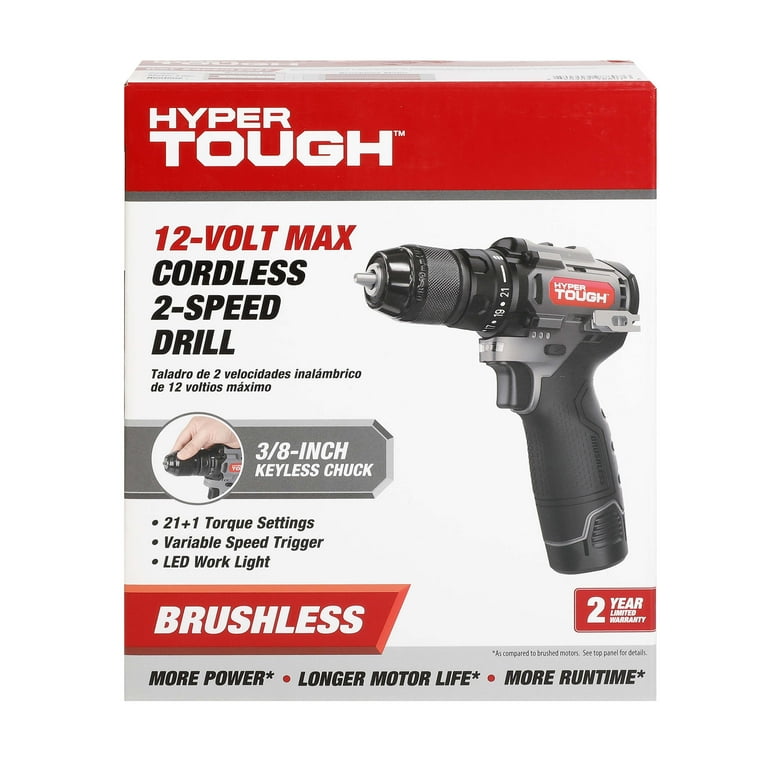 12-Volt Lithium Ion 3/8 in. Cordless 2 Speed Drill Set 12-Volt Lithium Ion 3/8 in. Cordless 2 Speed Drill Set