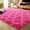 Hot Pink/White, variant on Junovo Ultra Soft Soft Area Rugs Fluffy Modern Geometric Rugs,Shaggy Floor Carpets For Living Room Bedroom Nursery Room 4'x6',Brown/Beige