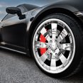 thumbnail image 4 of 2PC Gloss Brake Caliper Wheel Cover Universal Auto Rim Decor Shell Sport Car Exterior Styling Modification Daily Driving Accessory, 4 of 5