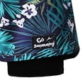 thumbnail image 5 of Mens 2 in 1 Swim Trunks with Compression Liner Summer Printed Quickly Dry Swim Short Swimsuit Bathing Suit Beach Shorts (2XL, Green), 5 of 6