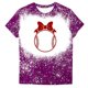 thumbnail image 3 of Fiudx Ofertas Flash Artículos En Oferta Camisa Superior Informal de Manga Corta con Cuello Redondo y Estampado Informal y Moderno para Mujer, 3 of 4