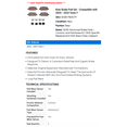 thumbnail image 2 of Rear Brake Pad Set - Compatible with 2020 - 2023 Tesla Y - Dynamic Friction, 2 of 2