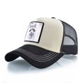 thumbnail image 1 of Baseball Caps Men Women Snapback Hip Hop Cap With Fashion Animals Embroidery Summer Breathable Mesh Trucker Caps Streetwear Bone qym unisex, 1 of 2
