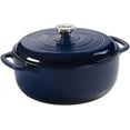 thumbnail image 1 of Lodge EC6D32 Indigo Dutch Oven, 6 Quart, Indigo, 1 of 6