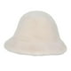 thumbnail image 4 of Sombrero de pescador de invierno para mujer, ideal para caminar, pescar, ir de compras al libre, regalo de cumpleaños Blanco, 4 of 8