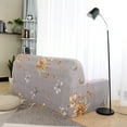 thumbnail image 4 of PiccoCasa Stretch Sofa Slipcover Floral Print Washable Couch Cover, Large, #F, 4 of 9