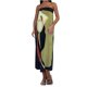 thumbnail image 1 of Vestido Casual de las Mujeres Primavera Verano sin Mangas sin Tirantes Vestido de Impresión Sexy, Desgaste Ligero de Poliéster, Lavado de Manos, 1 of 9