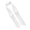 White, variant on Knit Skinny Scarf For Women Strip Neckerchief Hangbag Handle Wrap for Women Handbag Wrap Handle Belt Choker