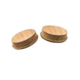thumbnail image 4 of Whitecap 60127-A Teak Round Drawer Pull 1-3/8" - 2-Pack, 4 of 4