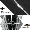 thumbnail image 2 of FreeLung 6FT Non-Skid Wheelchair Ramp Traction Folding Aluminum Scooter Mobility Handicap Ramps, 2 of 6
