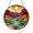 Acrylic 3.5 Inch, variant on Bear Mountain Theme Fantasy Stained Glass Window Hanging, Decorative Nature Glass Suncatcher Art for Bright Home Window Decor