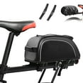 thumbnail image 1 of Bike Trunk Bag 7L Bicycle Bag Water Resistant Bike Rack Bag with Waterproof Rain Cover, 1 of 7