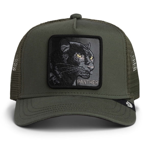GOORIN Gorra trucker unisex - Gorra, parche frontal, talla única Panther Trucker Palm