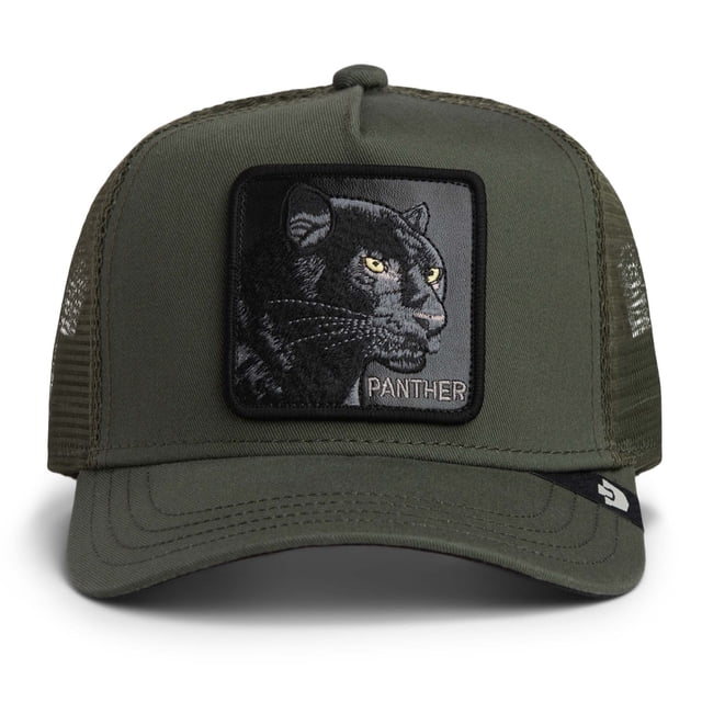 GOORIN Gorra trucker unisex - Gorra, parche frontal, talla única Panther Trucker Palm