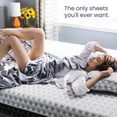 thumbnail image 5 of Layla Bamboo Bed Sheets | 100% Viscose from Bamboo | Breathable with Temperature Control | Soft, Silky, and Light Bed Sheets (White, Twin XL), 5 of 6