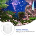 thumbnail image 5 of 4pcs acuario plantando copa transparente acuático plantas taza de acuario estante para el tanque de pescado, 5 of 5