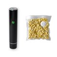 thumbnail image 1 of Household Mini Handheld Electric Button Vacuum Sealer Portable Small Food Vacuum Pump Kitchen Preservation Supplies B, 1 of 3