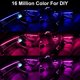 thumbnail image 5 of Tira de luces LED para interior de coche QVEVDACAR RGB, 16 millones de colores, 5 of 8