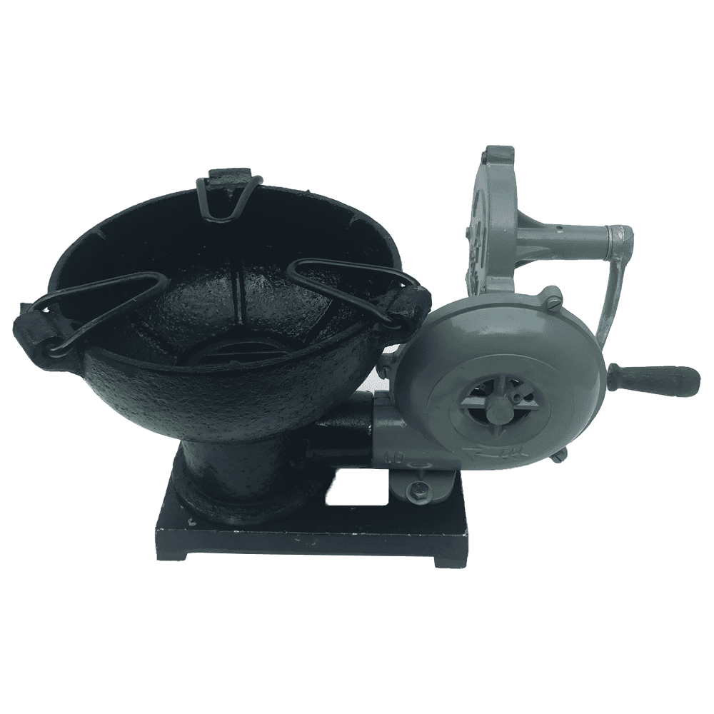 Simond Store Furnace With Hand Blower Pedal Type Handle Fan