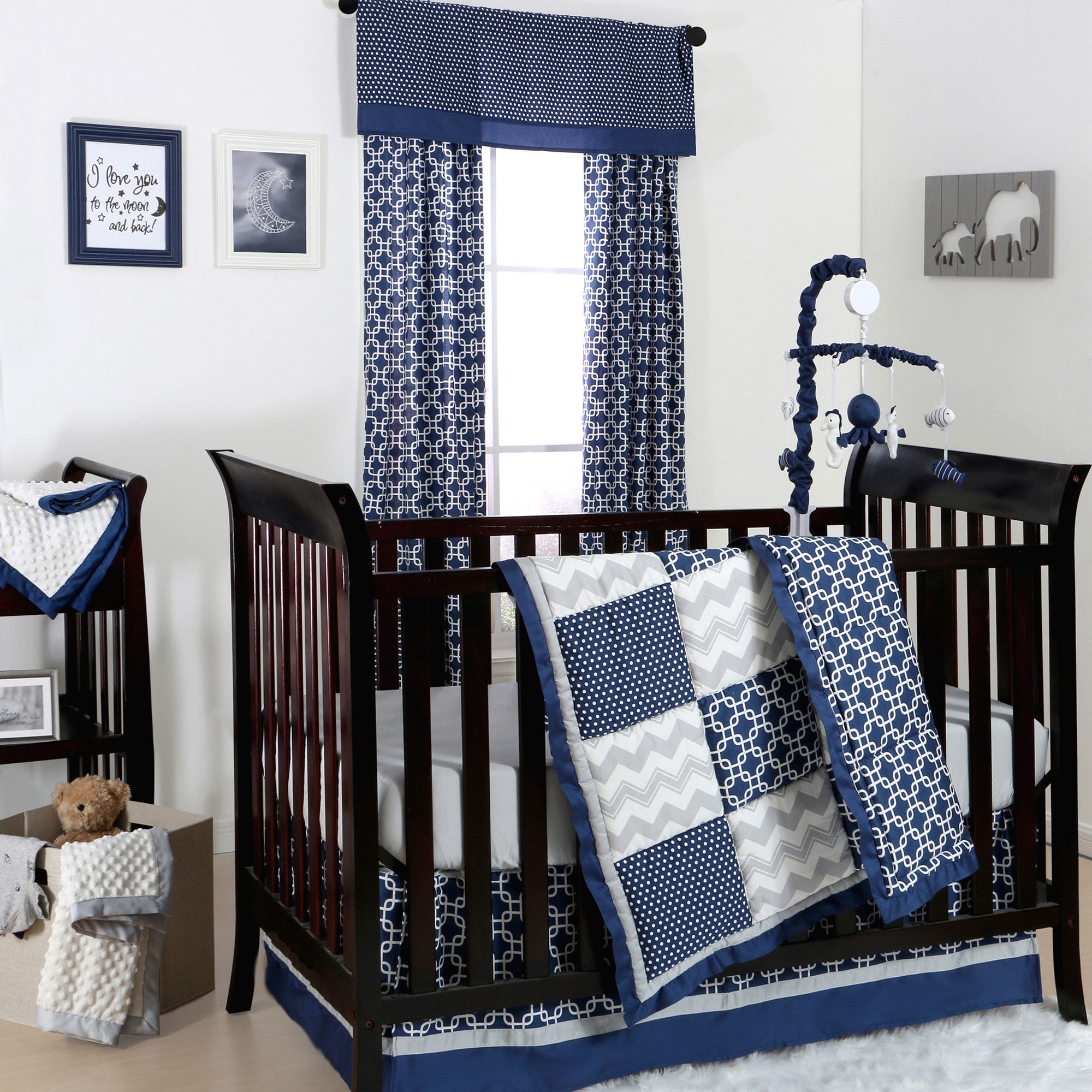 anchor crib bedding walmart
