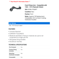 thumbnail image 2 of Front Pitman Arm - Compatible with 1965 - 1972 Plymouth Valiant 1966 1967 1968 1969 1970 1971, 2 of 2