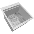 thumbnail image 4 of Ruvati USA RVH8218 18 x 20 in. RV Camper Van Stainless Steel Workstation Drop-in Topmount Bar Prep Tiny Home Sink, 4 of 7