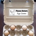 thumbnail image 4 of Please Return Egg Carton Tag Stickers 1x2.625 Inch Farm Fresh Chicken Eggs Carton Labels 500 Pcs, 4 of 7