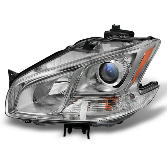 AKKON - Fits Maxima 4Dr Sedan Projector Halogen Type Passenger Right Side Headlight Head Lamp Replacement