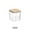 C #3, variant on BAMBOOS Lid Grain Storage Container | 5-Piece Plastic Sealed Jar Set | Transparent Food Pantry Organizer for Rice, Beans & Dry Goods | Airtight Kitchen Canisters