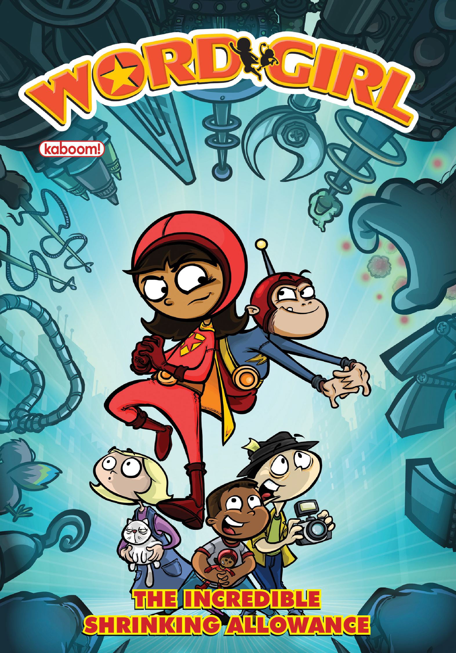 Only a superhero like WordGirl, endowed with power punches and dictionary s...