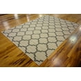 thumbnail image 2 of Unique Loom 3115938 7 x 10 ft. Philadelphia Trellis Rectangular Rug, Beige, 2 of 2
