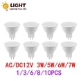 thumbnail image 2 of Foco MR16 GU 5,3 AC DC12V 3W 5W 6W 7W, luz de día blanca cálida, lámpara de luz LED para decoración del hogar, reemplazo de Foco halógeno de 50W, 2 of 4