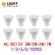 thumbnail image 2 of Foco MR16 GU 5,3 AC DC12V 3W 5W 6W 7W, luz de día blanca cálida, lámpara de luz LED para decoración del hogar, reemplazo de Foco halógeno de 50W, 2 of 4
