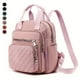 thumbnail image 2 of Mochila Acolchada Con Rombos, Bolso De Mano Con Asa Superior Para Mujer, Bolso Escolar De Viaje Informal De Nailon, 2 of 3