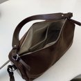 thumbnail image 4 of Bolso Bandolera Gran Capacidad para Mujer Gamuza Sintética A La (café), 4 of 8