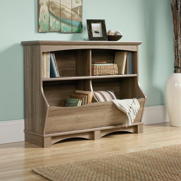 Sauder harbor view bookcase salt oak deals