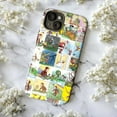 thumbnail image 5 of Curious Monkey Adventures Phone Case, Seasonal Storybook Collage iPhone Cover, Whimsical Cartoon Protective Case for iPhone 16 15 14 13 12 11 Pro Plus Mini, 5 of 6