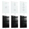 thumbnail image 4 of Advancent Interruptor de luz inteligente Tuya, cuenta regresiva, interruptores de lámpara de Control remoto para teléfono móvil, controlador de sala de Electrodomésticos Negro 2 elementos Advancent HA011723-05, 4 of 6