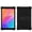 Black, variant on Lightweight Shockproof Soft Silicone Kids Protective Cover for Universal 8 Inch Tablet Case Compatible with TCL Tab 8 LE, Onn 8", Fire HD 8, AT&T Trek 2 HD,Purple