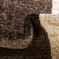 thumbnail image 4 of Unique Loom Del Mar Collection Tapis Rond Contemporain Transitionnel, 6 Pieds, Brun/ivoire, 4 of 4