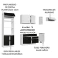 thumbnail image 4 of Cocina Integral Completa Modular Madesa Glamy 290cm BN 07, 4 of 5