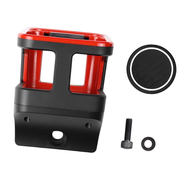 Portavasos para coche, accesorios para el interior del coche, para vasos de 5 a 7 cm, piezas de repuesto, durabilidad Rojo