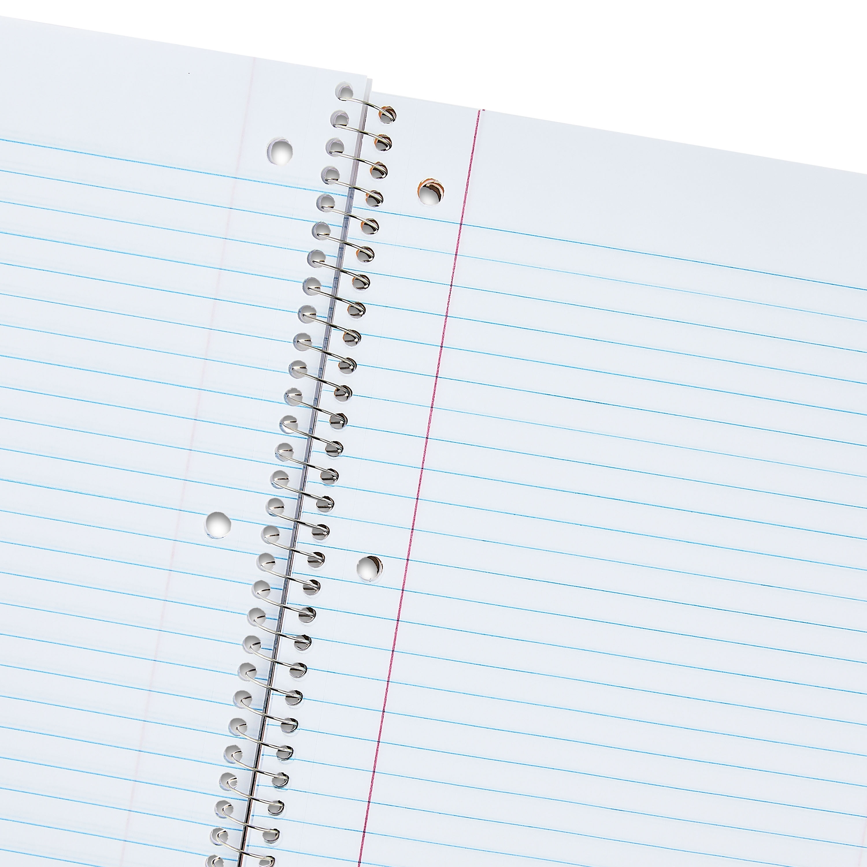 Pen+Gear Wide Rule 3 Subject Notebook, 8” x 10.5”, Purple