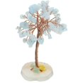 thumbnail image 5 of Woven Crystal Tree Adornment for Living Room Home Decor Blue Crystal Metal 1Pcs, 5 of 5