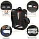 thumbnail image 4 of Mochila de gimnasio Ytonet para hombre y mujer con compartimento para zapatos, 4 of 8