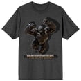 thumbnail image 5 of Transformers Rise Of The Beasts Optimus Primal Crew Neck Short Sleeve Charcoal Heather Men's T-shirt-XL, 5 of 7
