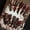 stly 1, variant on Handmade Press On Nails Long Dark Gothic Fake Nails Skull Retro Rose Luxury Baroque Punk for Women Party Holiday Photo Role Play Halloween 10Pcs