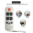 thumbnail image 4 of CHUANK Lightweight Big Button Remote Controller For Seniors Luminously Function, 4 of 7
