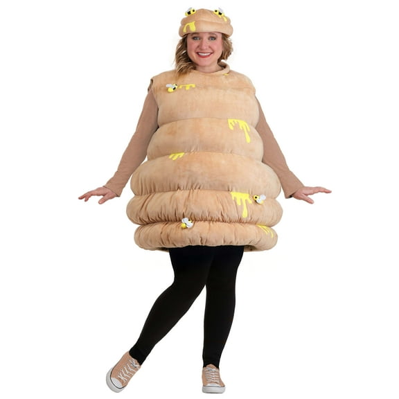 Plus Size Bustling Beehive Costume for Adults